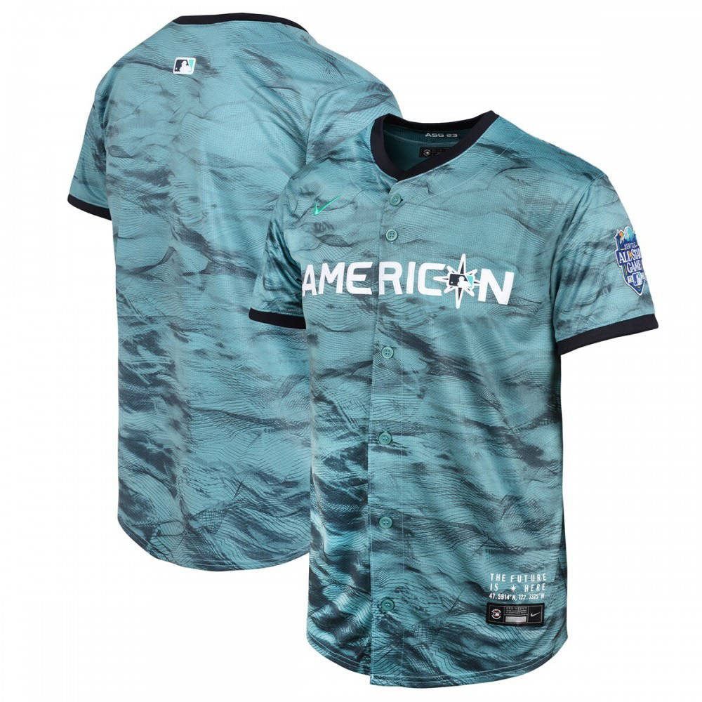 American League New York Yankees Youth 2023 MLB All-Star Game Limited Jersey - Teal-Pro Kit Vault | Brand New 26/27 Sports Jerseys